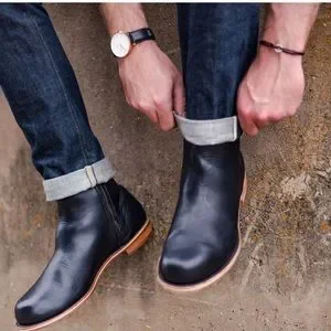 Helm | Shoes | Brand Newmen Boots Pablo Black Handmade  display picture 2